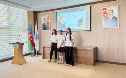 YAP Qəbələ Rayon Təşkilatında 1 Avqust - Azərbaycan Əlifbası və Azərbaycan Dili Gününə həsr olunmuş tədbir keçirilib.