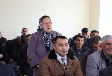 Növbəti səyyar qəbul rayonun Yemişanlı kəndində keçirilmişdir