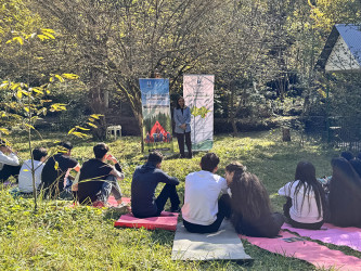 Qəbələ rayonunun Həmzəli kəndində "Yaşıl dünya üçün yaşıl gələcək" layihəsi çərçivəsində təlim keçirilib