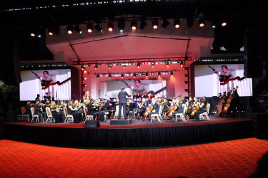 XV Qəbələ Beynəlxalq Musiqi Festivalında “Dünya kinofilmlərindən sevilən musiqi parçaları” təqdim olunub