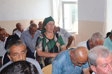 Növbəti səyyar qəbul rayonun Tikanlı kəndində keçirilmişdir