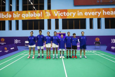III MDB Oyunlarında badminton yarışlarına start verilib