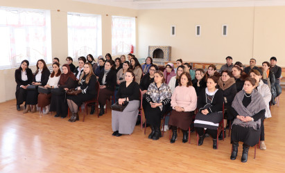 Təhsildən yayınma hallarının qarşısının alınması məqsədilə maarifləndirici tədbir keçirilib.