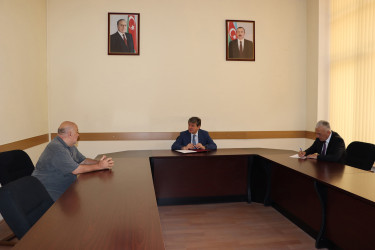 Qəbələ rayon İcra Hakimiyyətinin başçısı vətəndaş qəbulu keçirib