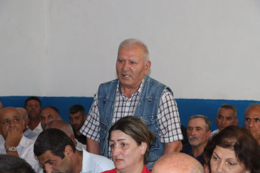 RİH başçısının növbəti səyyar qəbulu rayonun Soltannuxa  kəndində keçirilmişdir