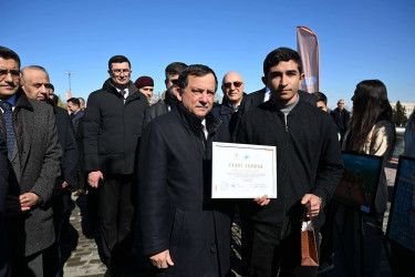 Qəbələ şəhəri tərəfindən “İdman Paytaxtı – 2026”-nın simvolik açarı Qazax şəhərinə təqdim edilib.