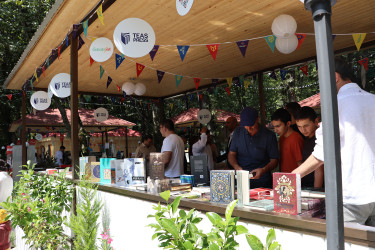 "GabalaFest" çərçivəsində kitab sərgisi təşkil edilmiş, Azərbaycan Yazıçılar Birliyinin sədri, Xalq yazıçısı Anarla görüş keçirilmişdir.