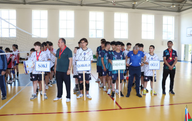15 İyun - Milli Qurtuluş Günü münasibətilə Voleybol turniri keçirilib