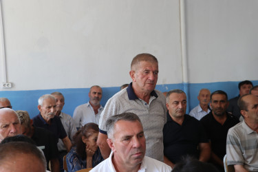 RİH başçısının növbəti səyyar qəbulu rayonun Mıxlıqovaq  kəndində keçirilmişdir