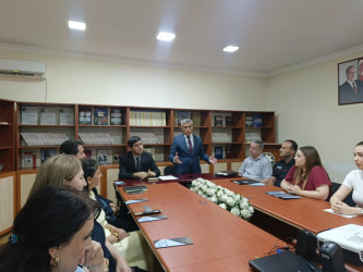"Narkotik vasitələrin sui-istifadəsi və qanunsuz dövriyyəsi ilə Beynəlxalq Mübarizə Günü" ilə əlaqədar maarifləndirici tədbir keçirilmişdir