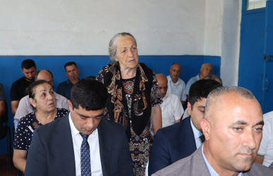 Qəbələ rayonunda növbəti səyyar qəbul Zalam kəndində keçirilmişdir