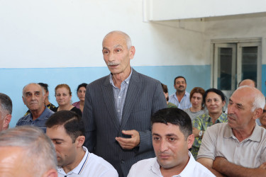 Növbəti səyyar qəbul rayonun Mıxlıqovaq kəndində keçirilmişdir