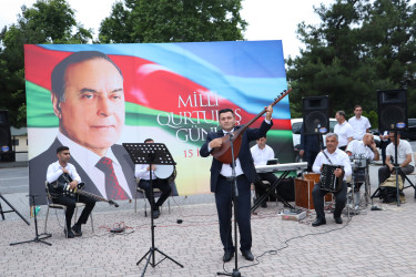 15 iyun “Milli Qurtuluş Günü”nə həsr olunmuş konsert proqramı keçirilib