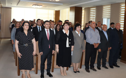 Yeni Azərbaycan Partiyası Qəbələ Rayon Təşkilatının XI konfransı keçirilmişdir