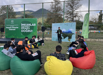 “Səyyar Gənclər Xidməti”nin növbəti dayanacağı Qəbələ rayonudur