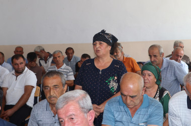 Növbəti səyyar qəbul rayonun Tikanlı kəndində keçirilmişdir