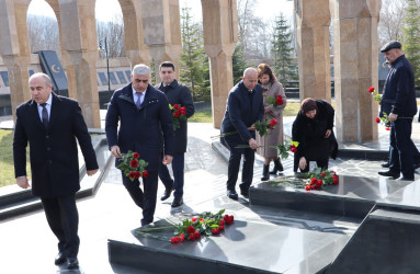 Qəbələ şəhərində Xocalı soyqırımının 34-cü ildönümünə həsr olunmuş anım tədbiri keçirilib