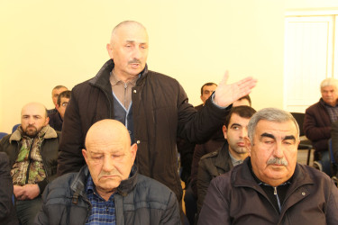 Qəbələ rayonunun Kiçik Pirəli kəndində növbəti səyyar qəbul keçirilmişdir