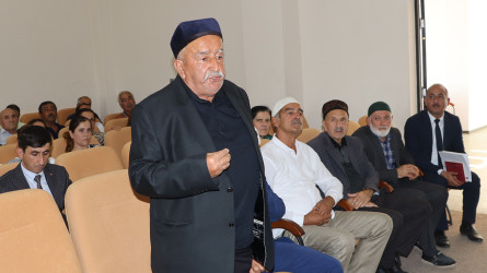 Qəbələ rayonu Vəndam qəsəbəsində növbəti səyyar qəbul keçirilmişdir
