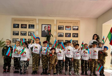Qəbələ ümumtəhsil müəssisələrində “8 Noyabr – Zəfər Günü”nə həsr olunmuş silsilə tədbirlər keçirilib