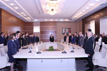 Qəbələ rayonunda 12 noyabr – “Konstitutsiya Günü”nə həsr olunmuş konfrans keçirilib