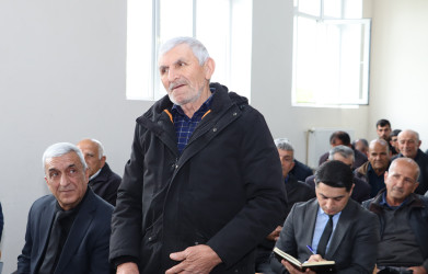 Qəbələ rayonunun Topbağ kəndində səyyar qəbul keçirilmişdir