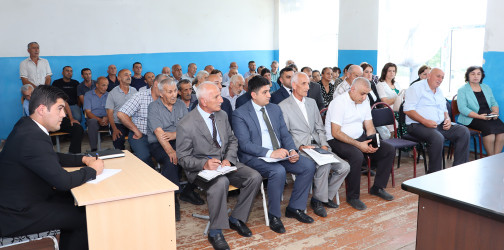 RİH başçısının növbəti səyyar qəbulu Xırxatala kəndində  keçirilmişdir