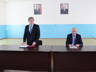 Qəbələ rayonunun Hacıalılı kəndində səyyar qəbul keçirilmişdir