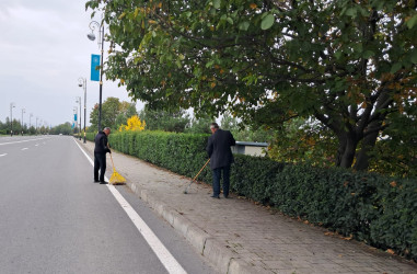 Qəbələ rayonu ərazisində “Konstitutsiya və Suverenlik ili” çərçivəsində növbəti iməcilik keçirilmişdir