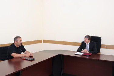 Rayon icra hakimiyyətində növbəti dəfə vətəndaş qəbulu keçirildi