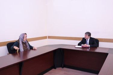 Qəbələ RİH-də növbəti vətəndaş qəbulu keçirilmişdir.