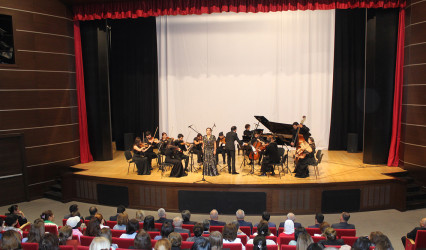 Qəbələ rayonunda Üzeyir Hacıbəyli XVI Beynəlxalq Musiqi Festivalı çərçivəsində Bakı Kamera Orkestrinin konserti keçirilmişdir