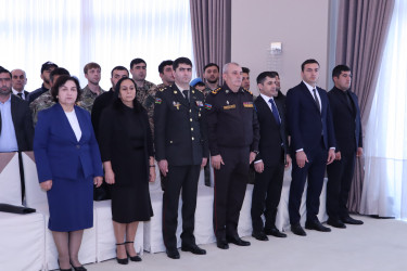 8 Noyabr - “Zəfər Günü” ilə əlaqədar ümumrayon tədbiri keçirilib