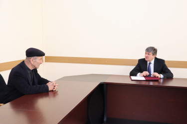 Rayon icra hakimiyyətinin başçısı Səbuhi Abdullayev tərəfindən növbəti vətəndaş qəbulu keçirilib