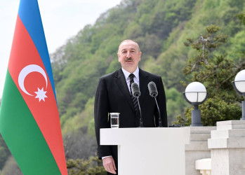 İlham Əliyev və Çexiyanın Baş naziri Andrey Babiş mətbuata bəyanatlarla çıxış ediblər