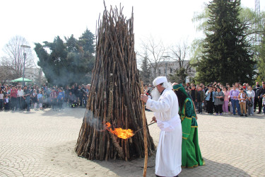 Qəbələdə Novruz şənliyi keçirilmişdir