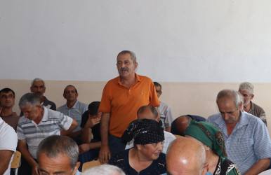 Növbəti səyyar qəbul rayonun Tikanlı kəndində keçirilmişdir