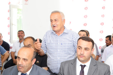 RİH başçısının növbəti səyyar qəbulu Kötüklü kəndində  keçirilmişdir