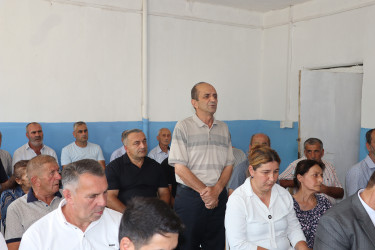 RİH başçısının növbəti səyyar qəbulu rayonun Mıxlıqovaq  kəndində keçirilmişdir
