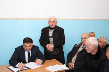 Növbəti səyyar qəbul rayonun Mirzəbəyli kəndində keçirilib