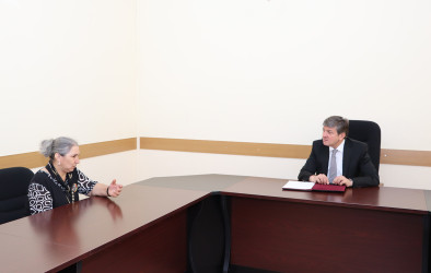 Rayon icra hakimiyyətində növbəti dəfə vətəndaş qəbulu keçirildi