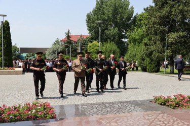 Qəbələdə 15 iyun Milli Qurtuluş Gününə həsr edilmiş tədbir keçirilib