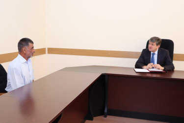 Qəbələ RİH-də vətəndaş qəbulu keçirilib