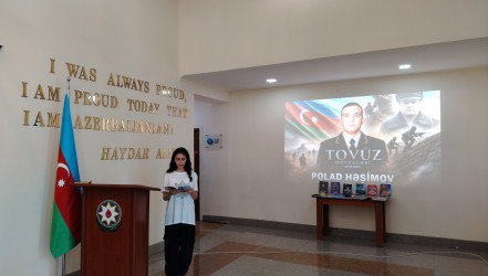 “General Polad Həşimov - Vətənə sədaqət nümunəsi” adlı tədbir keçirilib
