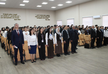 “Dünya səviyyəli liderlik – Suverenliyin bərpası və Rəqəmsal Azərbaycanın quruculuğu” mövzusunda tədbir keçirilib