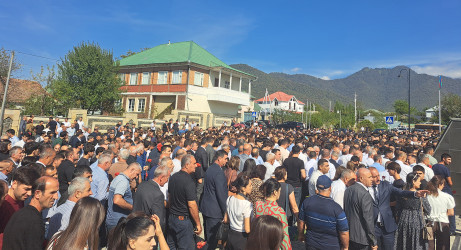 Qəbələ rayon Şəhidlər Xiyabanında 27 sentyabr – “Anım Günü” tədbiri keçirilib