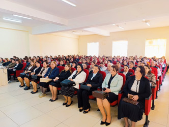 Qəbələ rayonunda “Uşaq və yeniyetmələrin sağlamlığının qorunması” mövzusunda seminar keçirilib