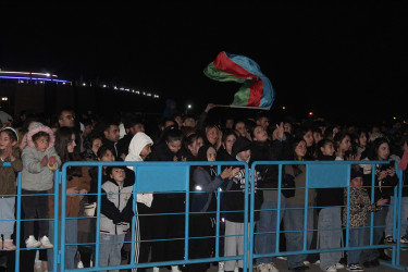 Qəbələ rayonunda “Zəfər günü”nə həsr edilmiş konsert proqramı və atəşfəşanlıq təşkil edilmişdir