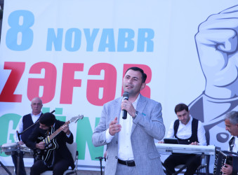 Qəbələ rayonunda “Zəfər günü”nə həsr edilmiş konsert proqramı təşkil edilmişdir