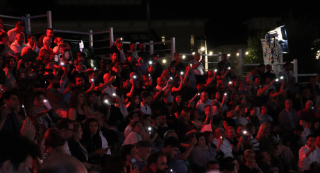 Qəbələ Beynəlxalq Musiqi Festivalında Özbəkistanın rəqs və musiqi qrupları səhnə alıb.